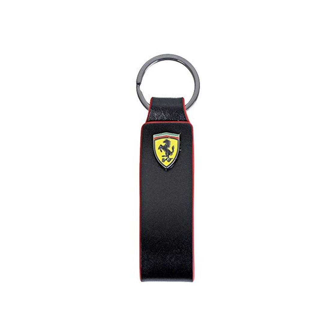 Fashion Ferrari Scuderia - Llavero con correa de piel en caja de regalo