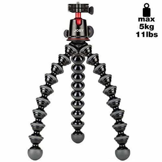 JOBY GorillaPod Kit 5K - Trípode Profesional Flexible con Rótula para Cámaras