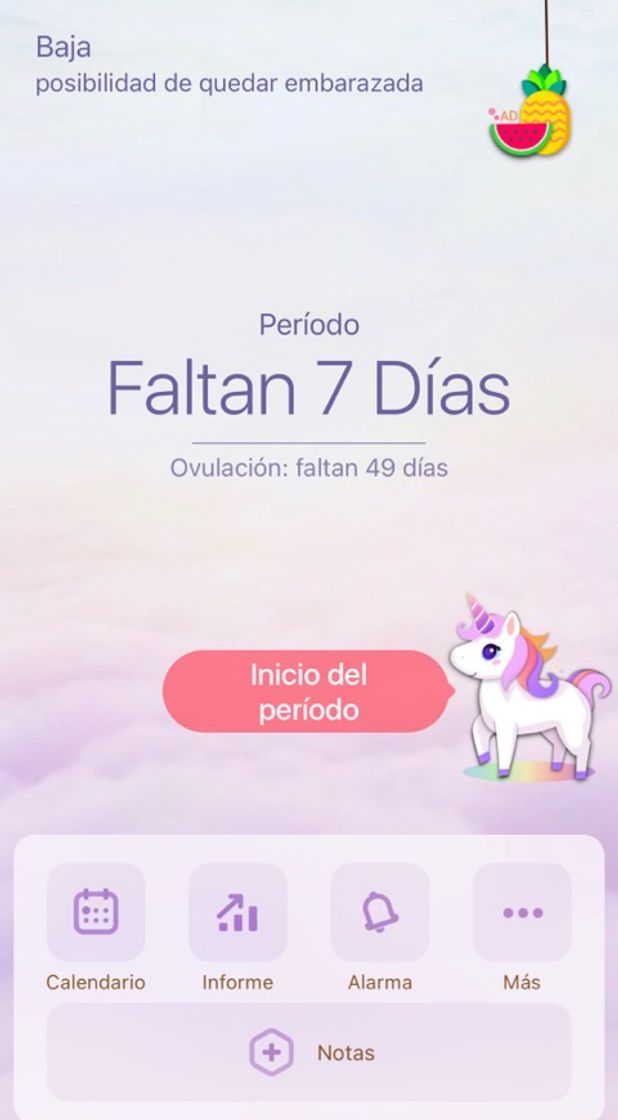 App ‎Calendario Menstrual y Ciclo