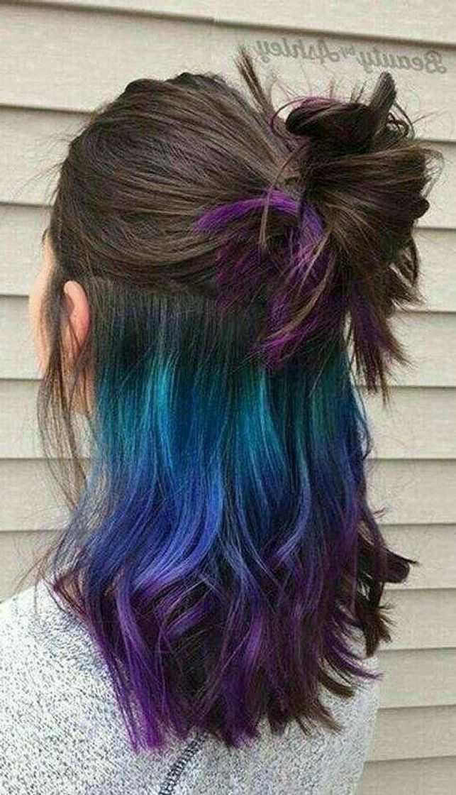 Moda Cabelo coloridoo🌈