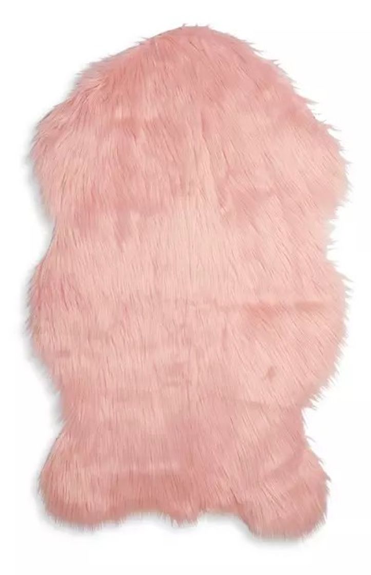 Fashion Alfombra de pelo de oveja sintético de color rosa | Menaje - Primark