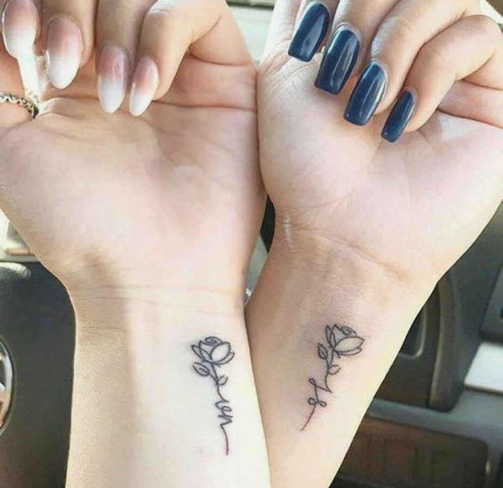 Moda Tattoo entre amigas 