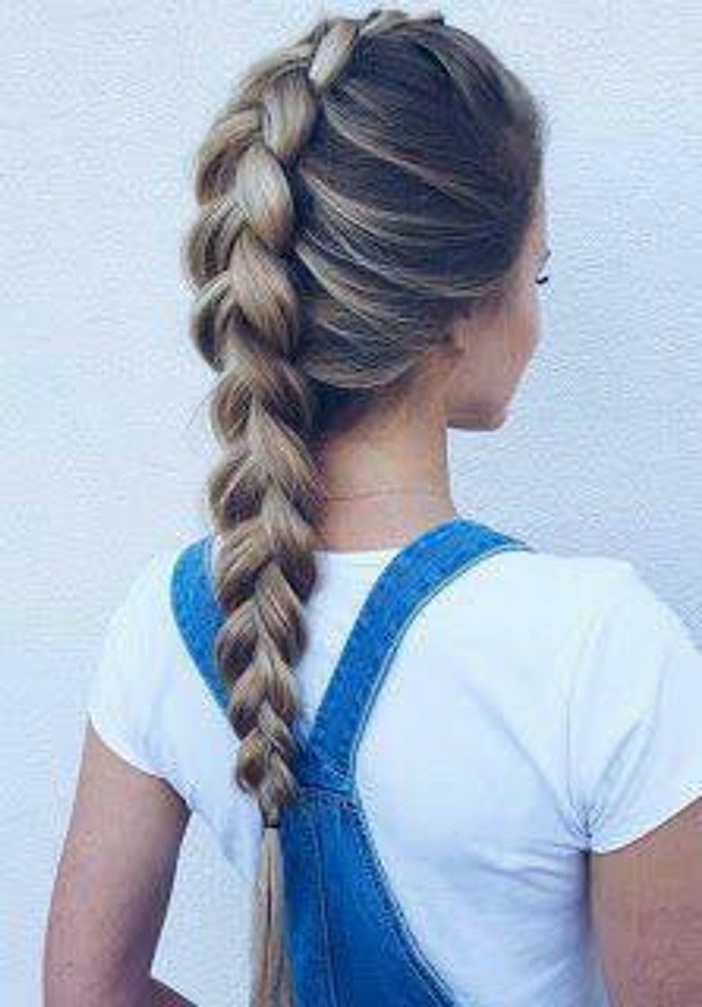 Fashion Penteado com trança 