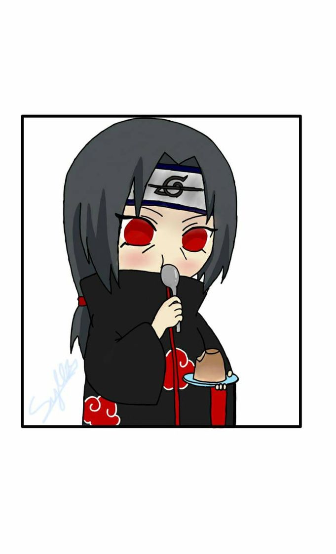 Fashion Desenho itachi