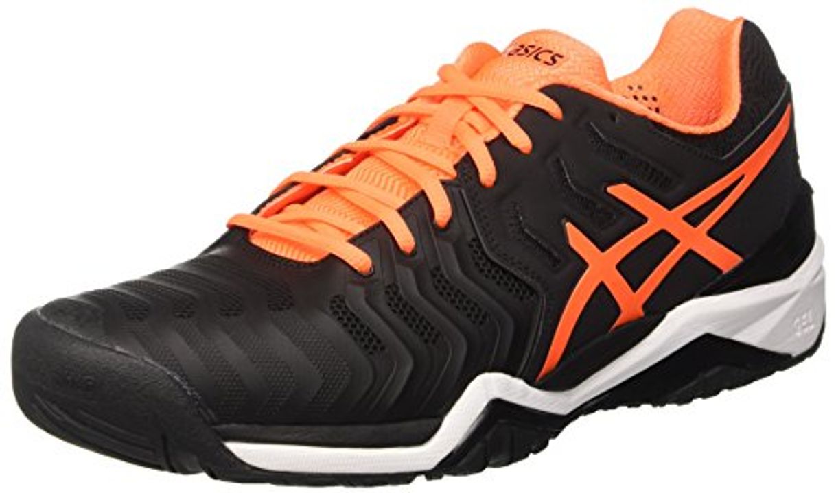 Fashion Asics Gel-Resolution 7, Zapatillas de Tenis para Hombre, Negro