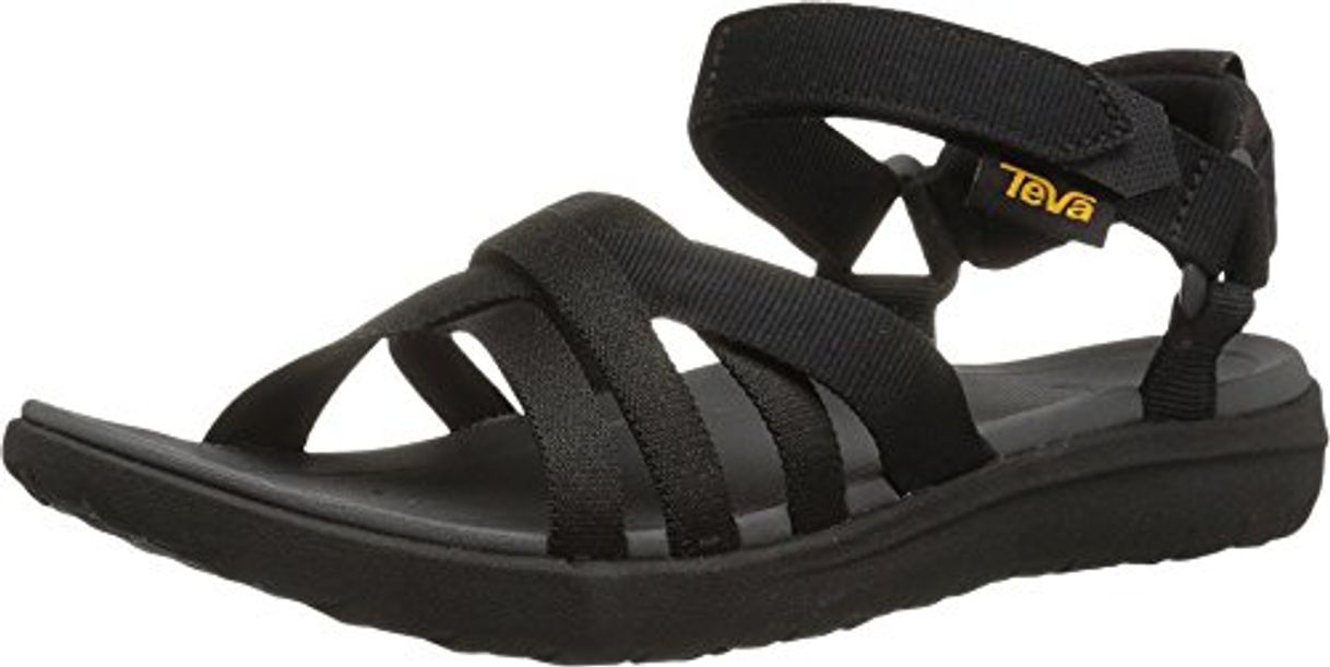 Fashion Teva Sanborn Sandal, Zapatillas de Atletismo para Mujer, Negro