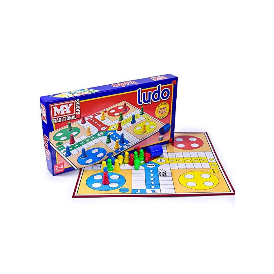 Social Ludo Traditional Board Game x 1 by KandyToys