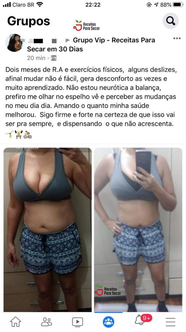 Moda Receitas para emagrecer em 30 dias.