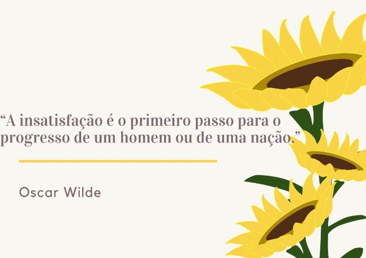 Moda Citação de Oscar Wilde 