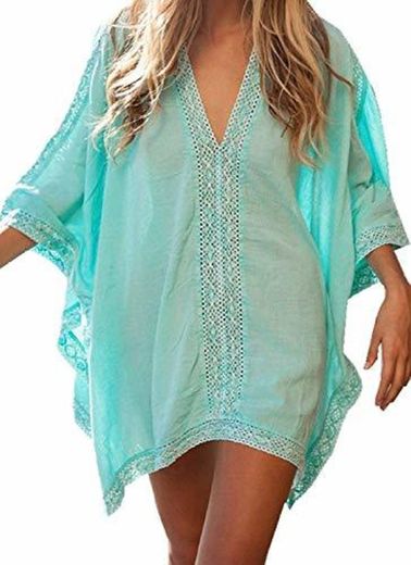 Jfan Vestido Suelto de Bikini Mujer Ropa de Baño Playa Traje de