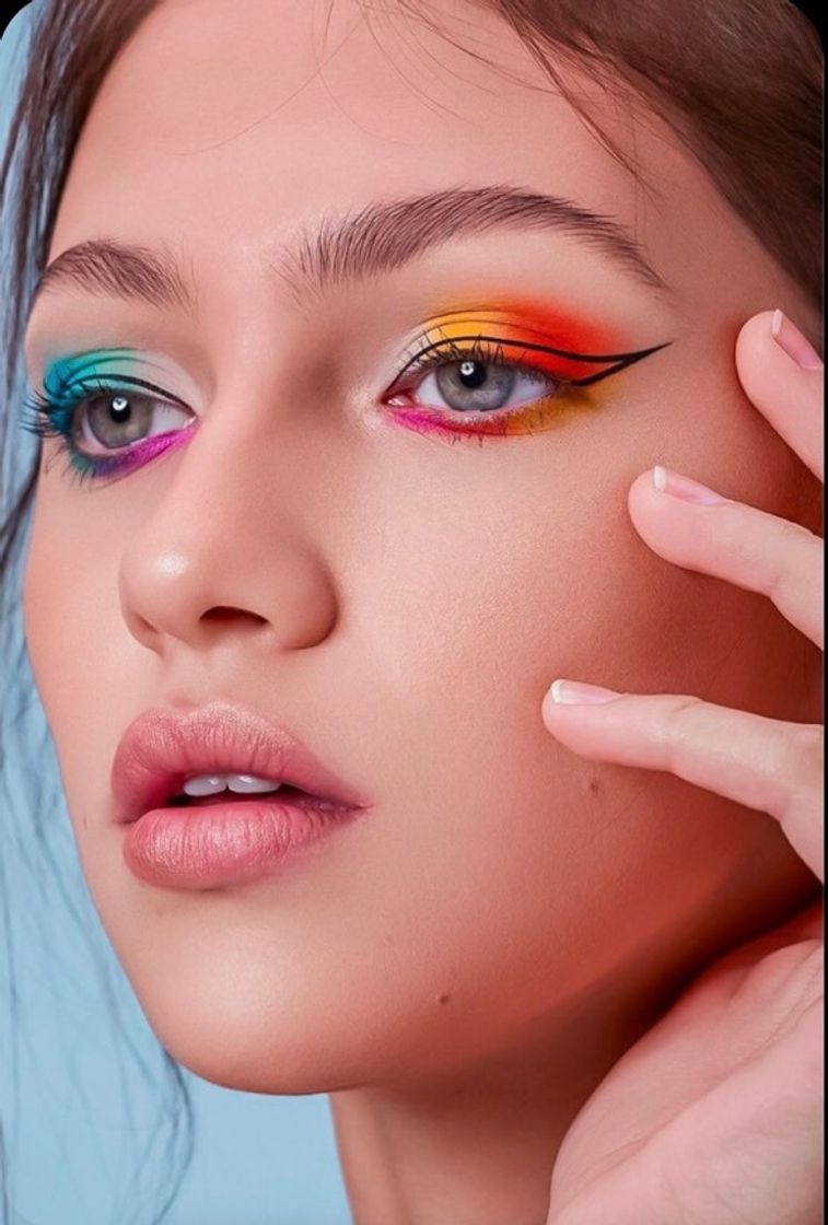Sombra colorida 💛❤️💖💙