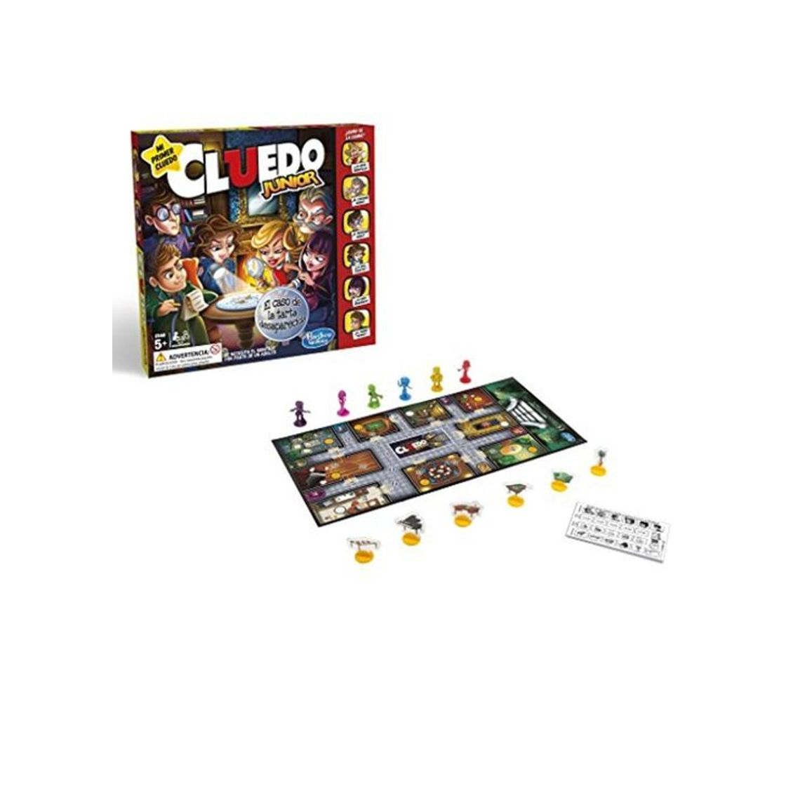 Producto Hasbro Gaming- Juegos Cluedo Junior