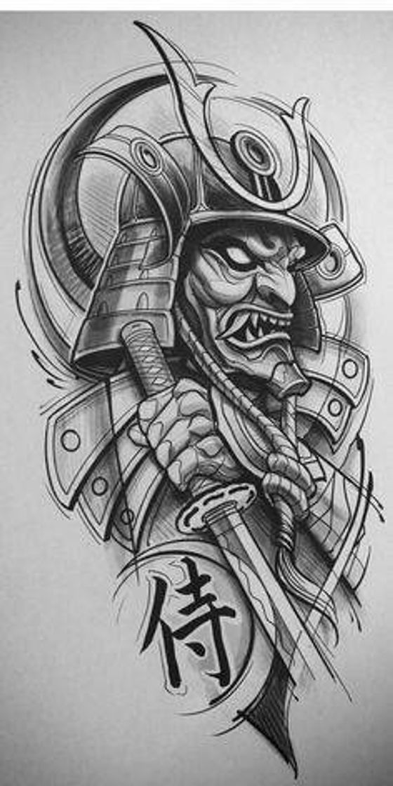 Fashion Samurai Tattoo