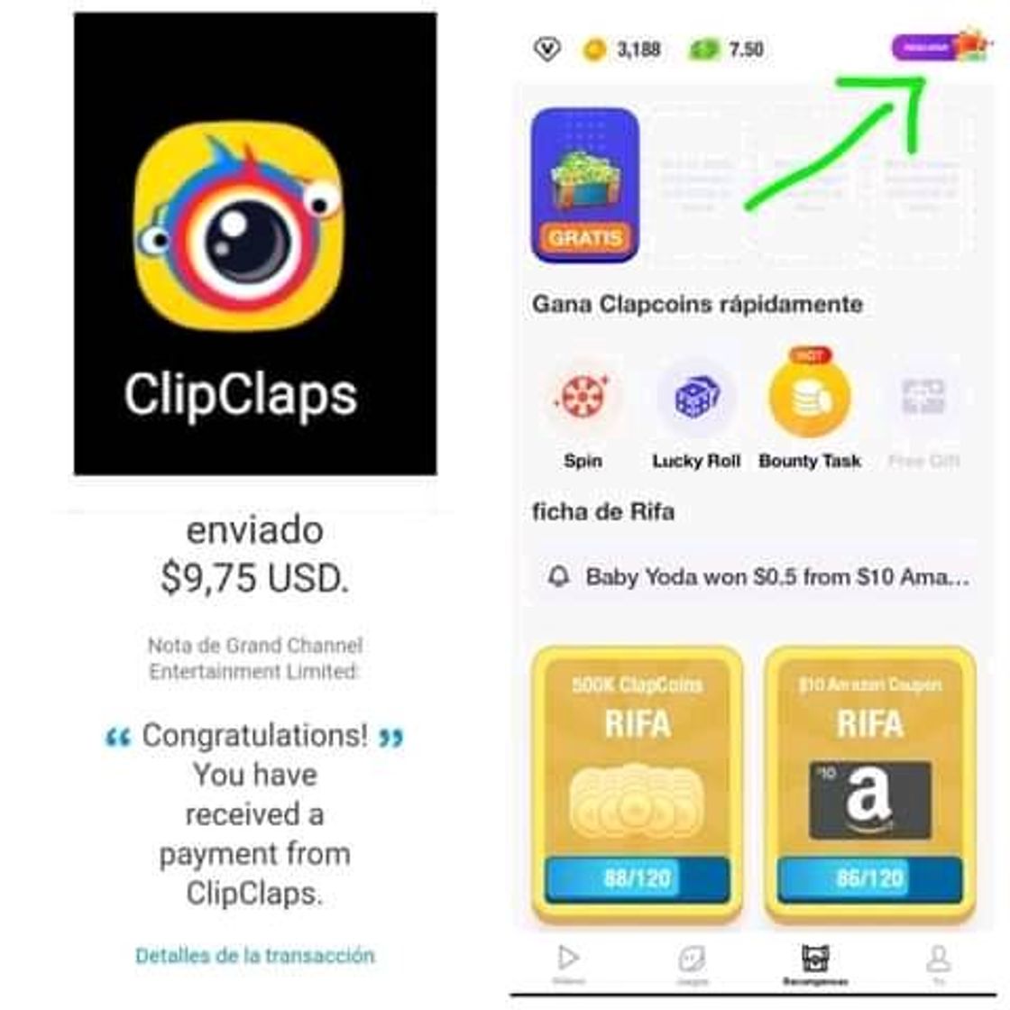 Fashion App para ganar dinero con solo ver videos o jugar.