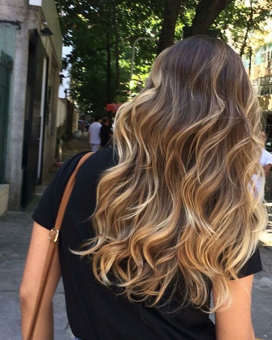 Fashion ombré hair de costas