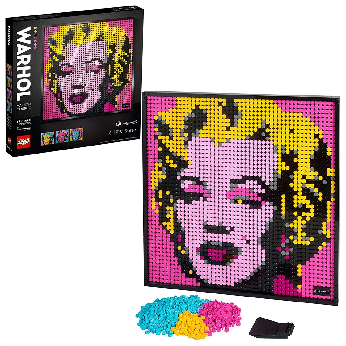 Producto LEGO Art Andy Warhol's Marilyn Monroe