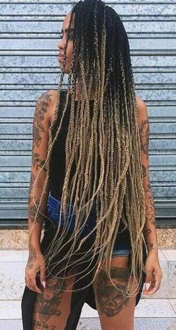 Moda Tranças Box braid