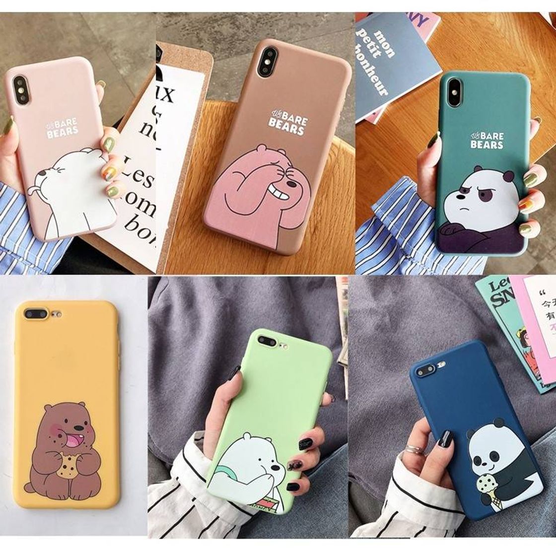 Producto Case Silicone Bears