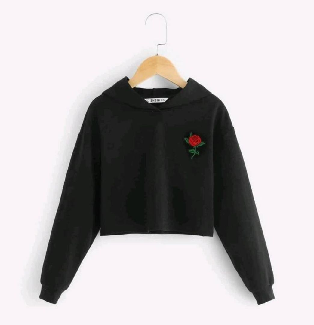 Moda Moletom Sweatshirt Flower