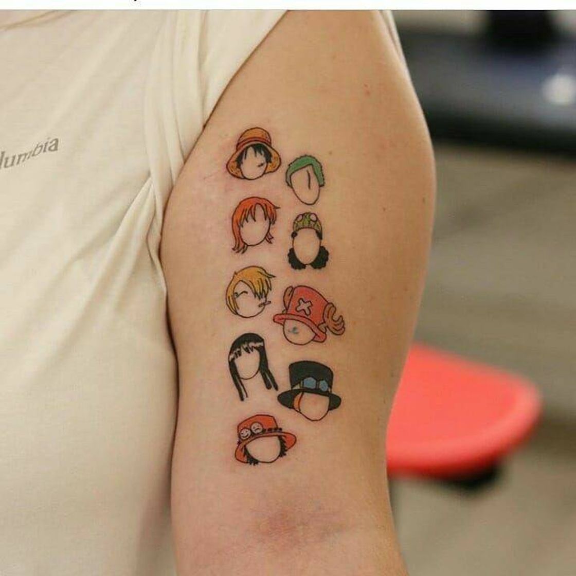 Moda Tatuagem de anime