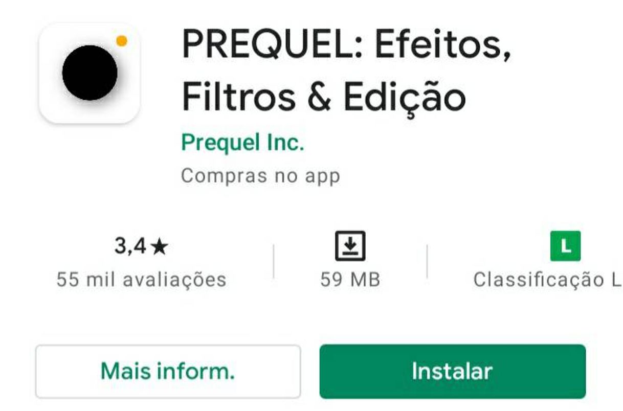 App Edição de vídeo e fotos 