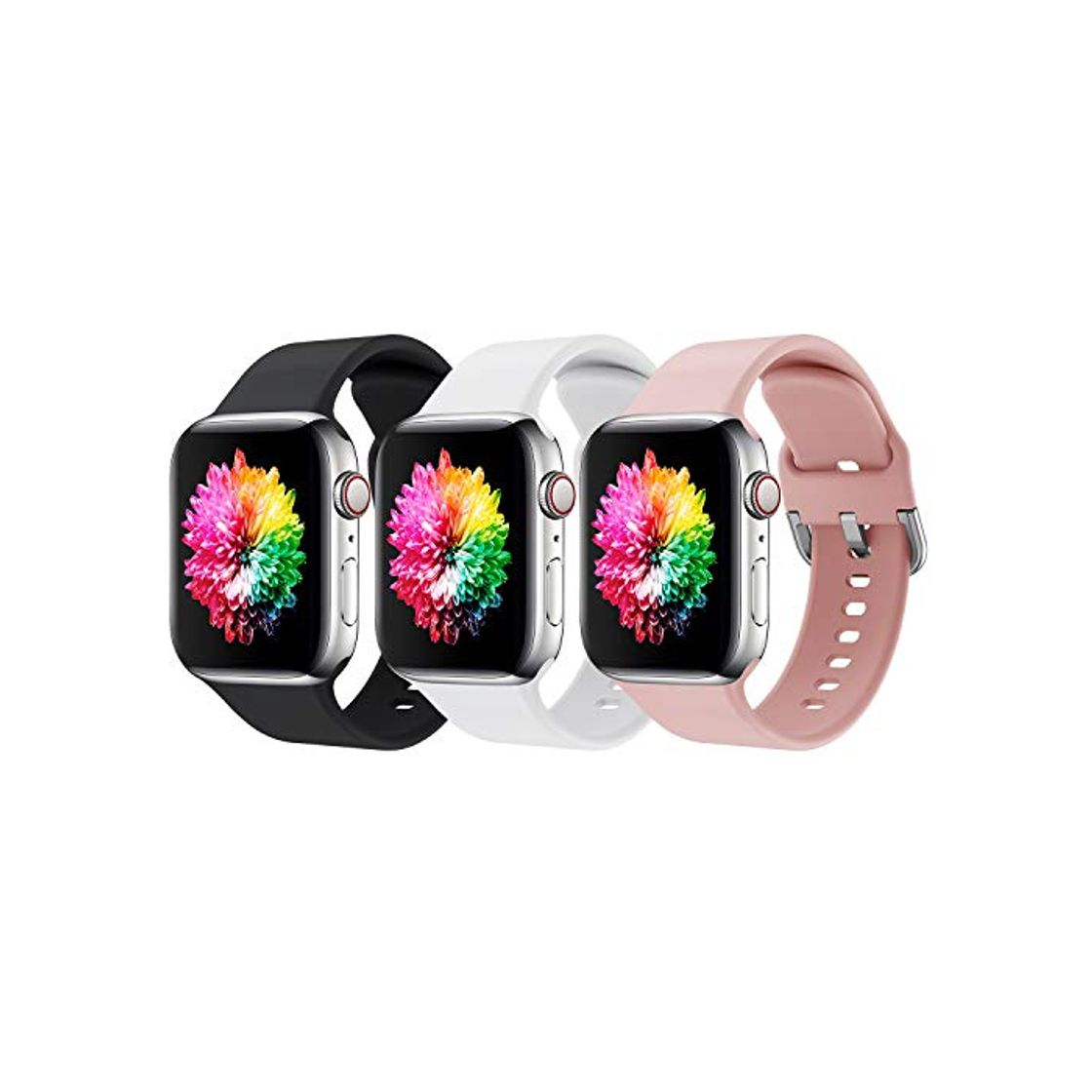 Product Correa Apple Watch 3 Paquetes, Correas Compatible con Apple Watch 38mm 42mm