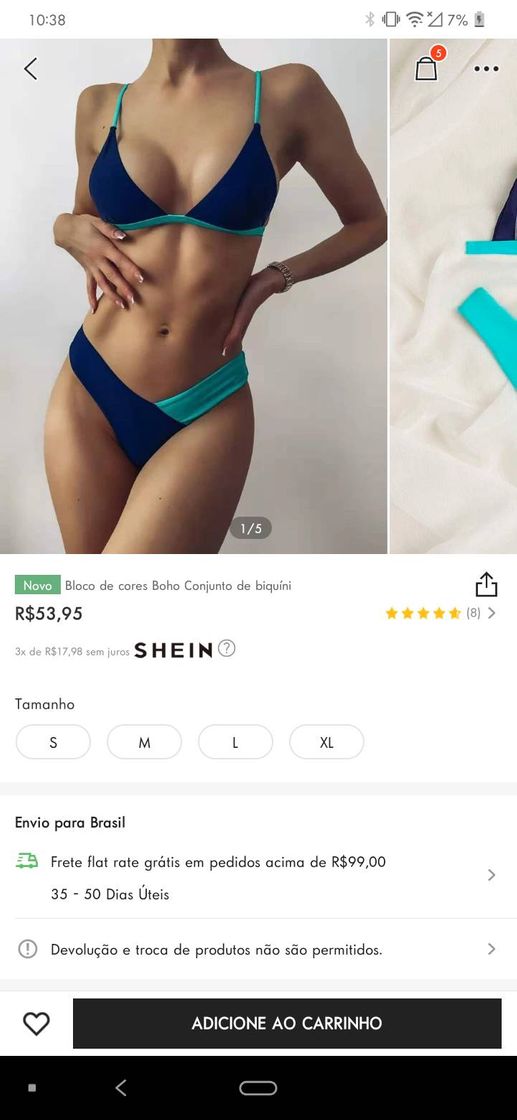 Fashion BIQUÍNI DA SHEIN , LINK NA FOTO😍