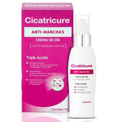 CREMA FACIAL CICATRICURE ANTI-MANCHAS DIA