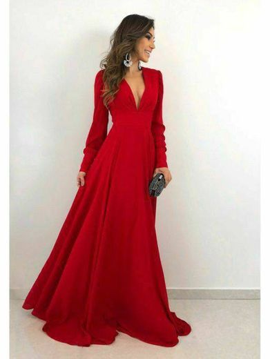 Vestido vermelho perfeito
