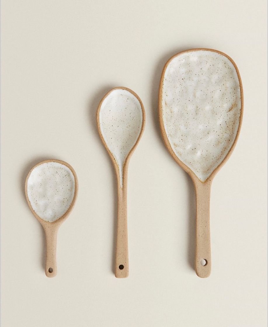 ZARA HOME Colher Grés Relevo