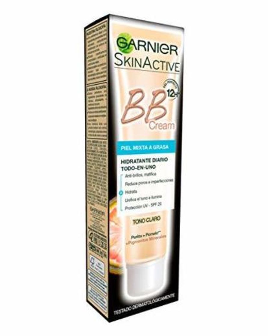 Social Garnier Skin Active BB Cream Matificante Crema Correctora y Anti Imperfecciones para