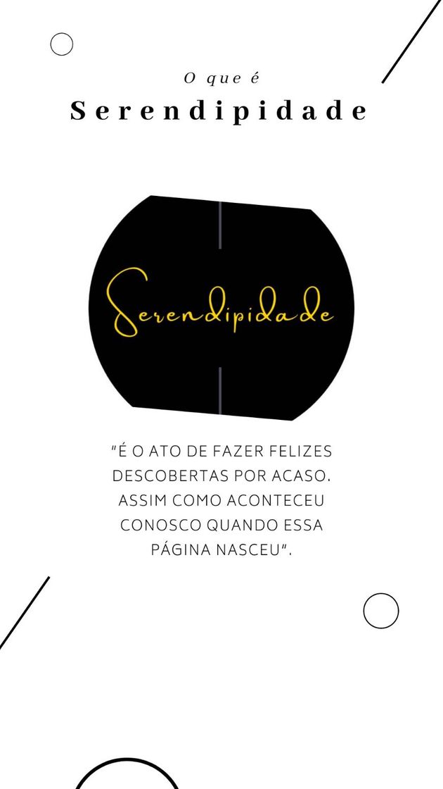 Social O que é serendipidade?