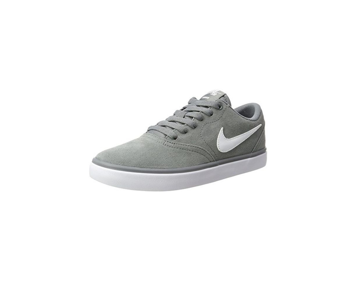 Fashion Nike SB Check Solar, Zapatillas para Hombre, Gris