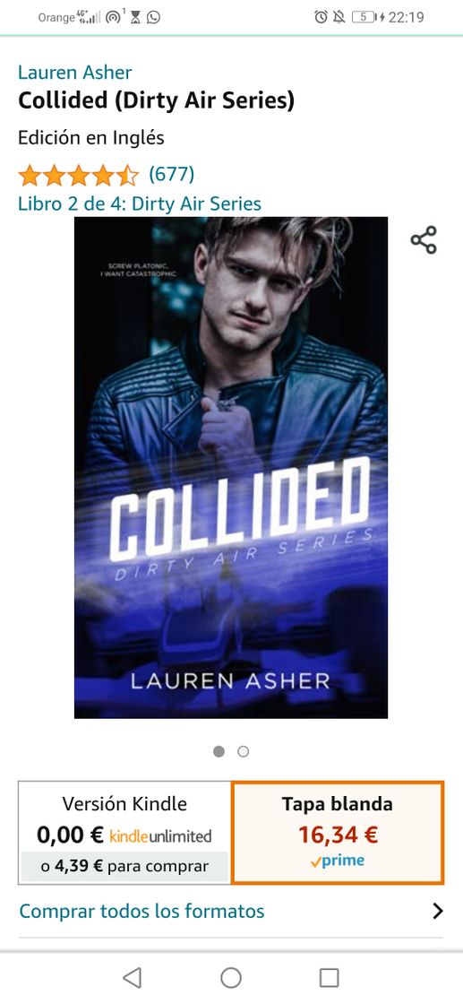 Libro Collided -Lauren Asher 