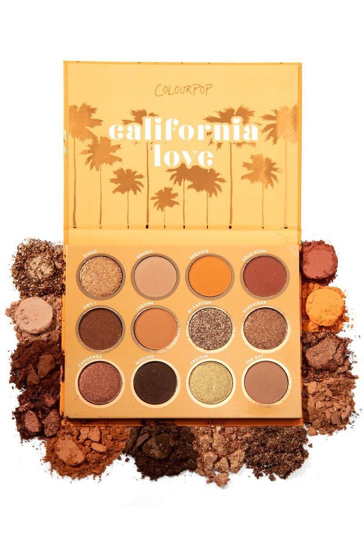 Moda California Love Warm Golden Bronze Eyeshadow Palette | ColourPop