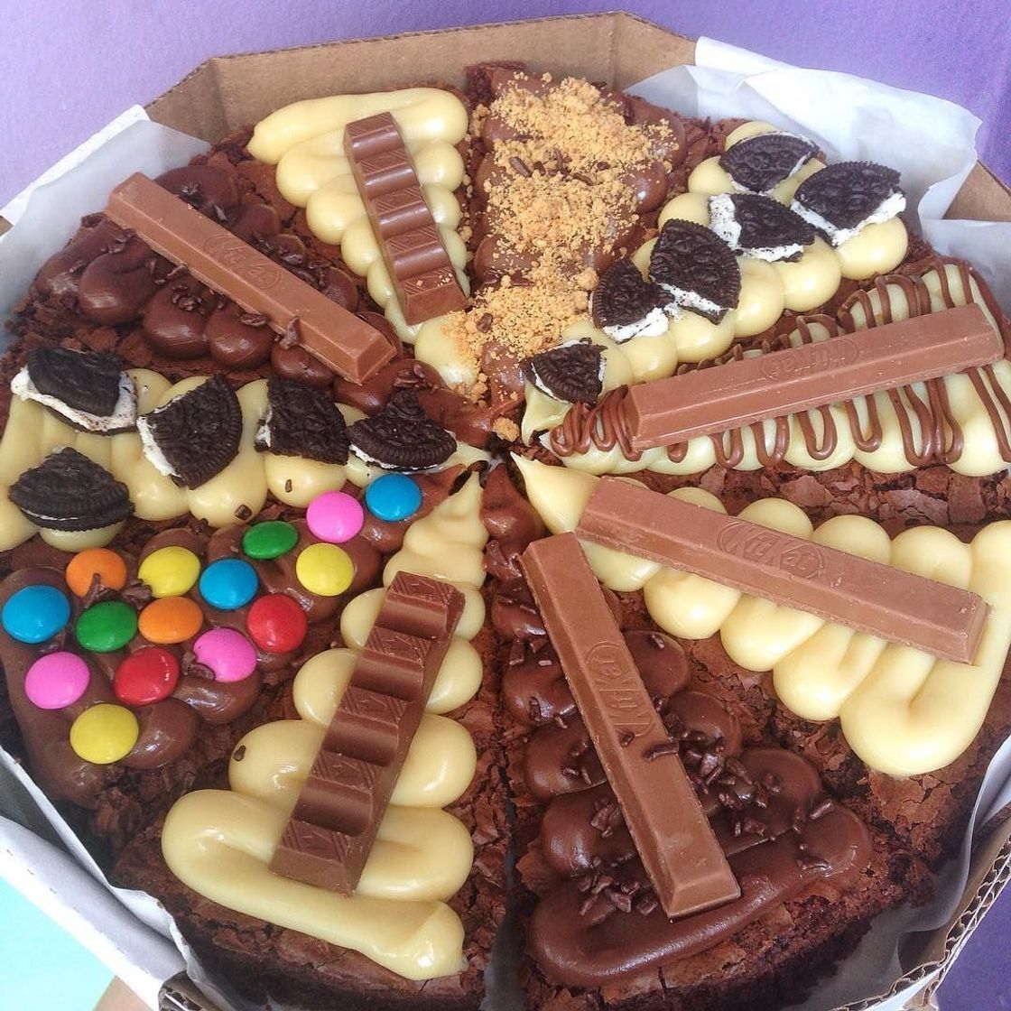 Social Pizza de brownie 😍