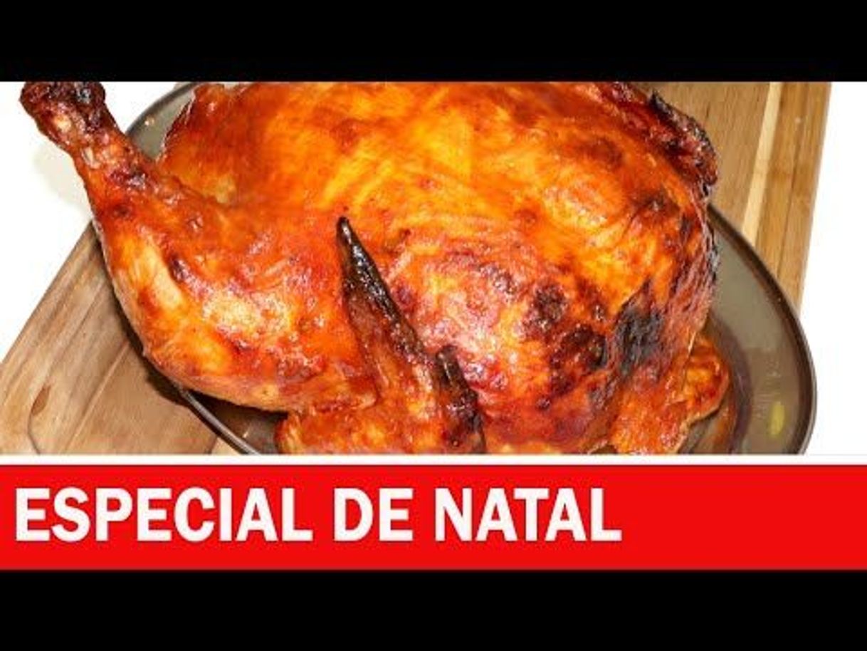 Fashion Frango Assado no forno em 30 minutos Especial de Natal