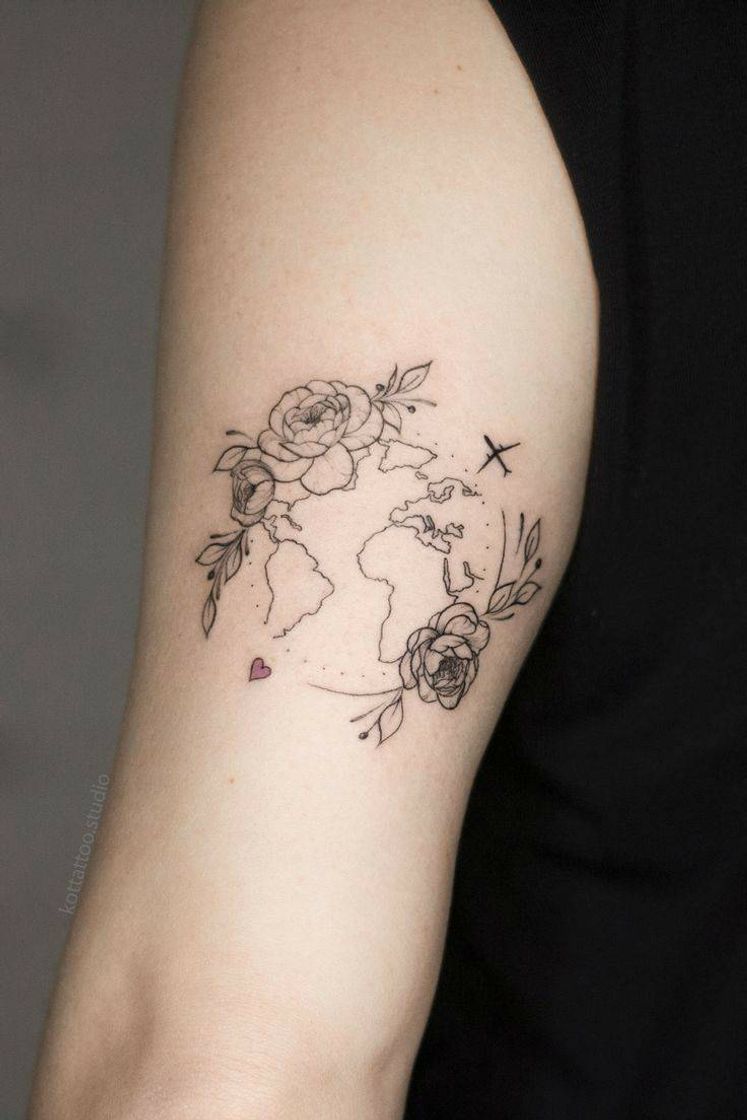 Fashion Tatuagem viagem ✈️🌎