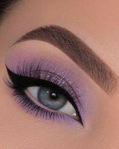 Maquiagem lilás 💜🟣