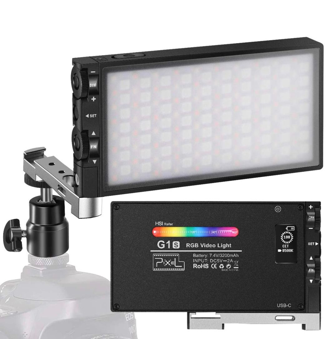 Producto Luz LED RGB panel pequeño 12w