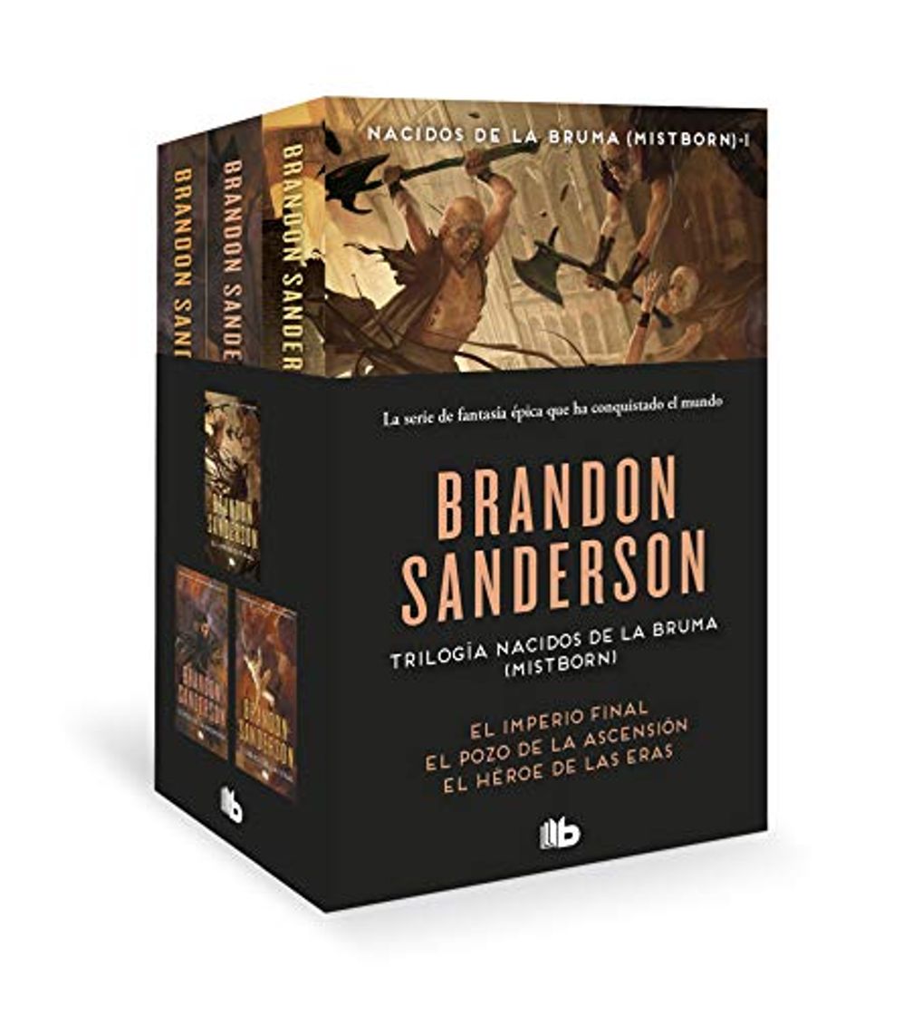 Book Trilogía Nacidos de la Bruma [Mistborn] (pack con: El imperio final