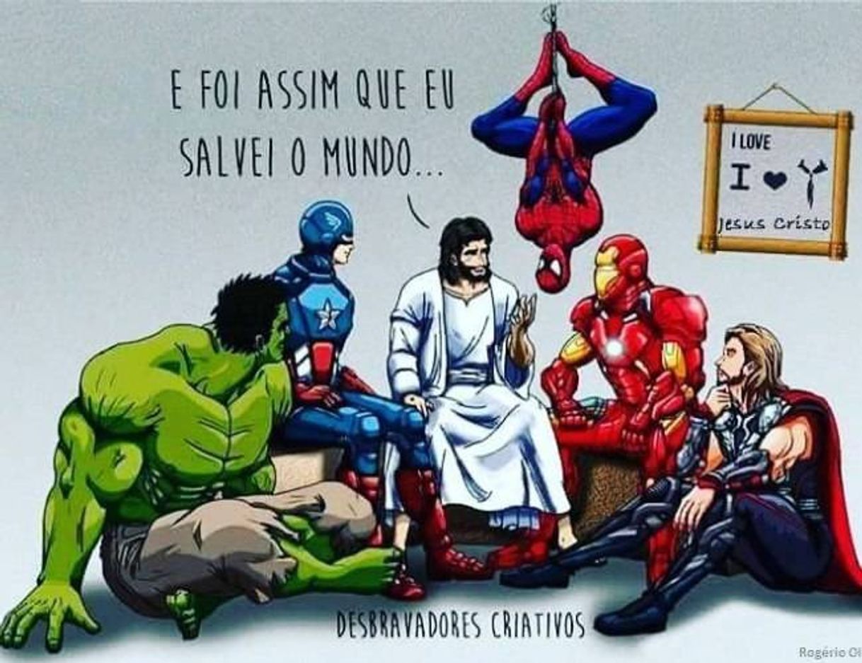 Moda Jesus! O maior dos Super Heróis!