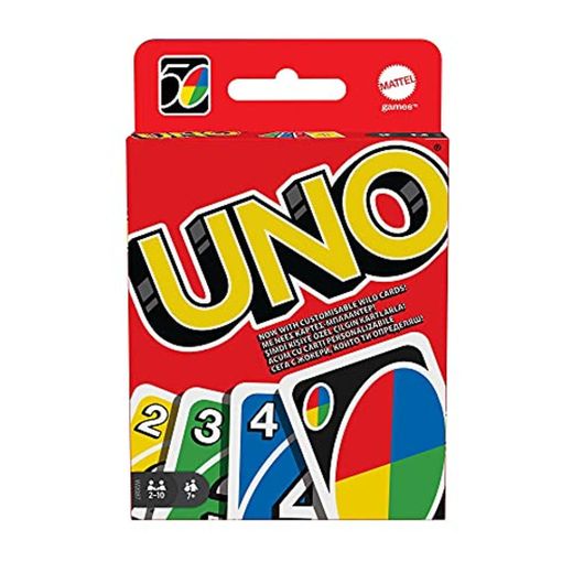Mattel Games UNO classic, juego de cartas