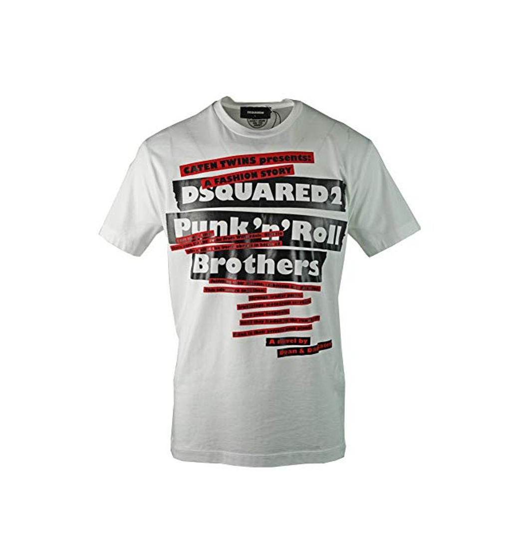 Fashion Dsquared2 Camiseta Hombre Bianco S