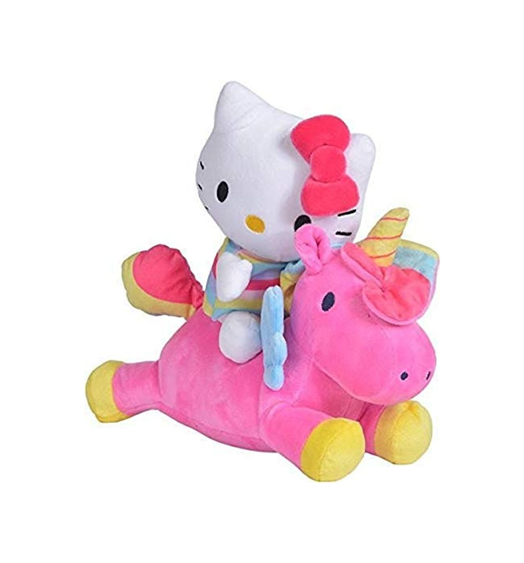Social Simba Hello Kitty - Peluche con Unicornio, 35 cm