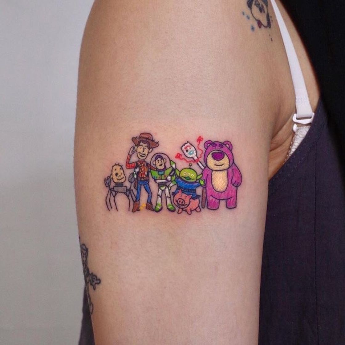 Moda Tatuagem Toy Story