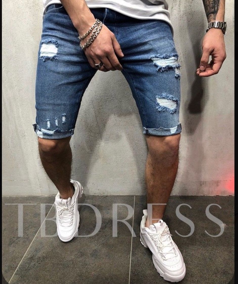 Moda bermuda jeans 