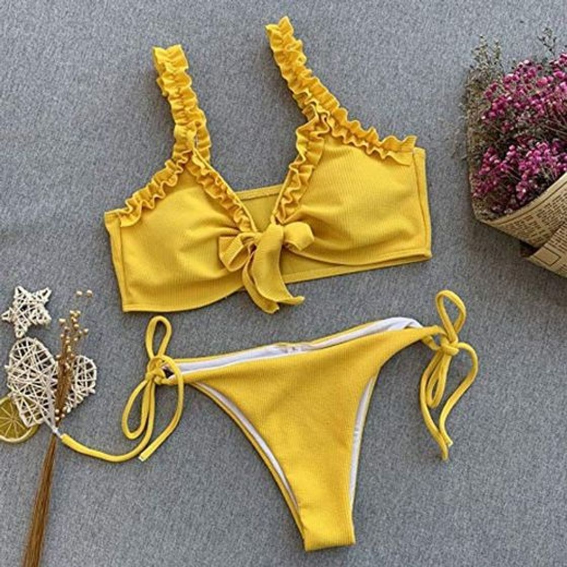 Social BENGKUI Bikini Traje De Baño Bikinis Mujer Bikini Brasileño Conjunto Push Up