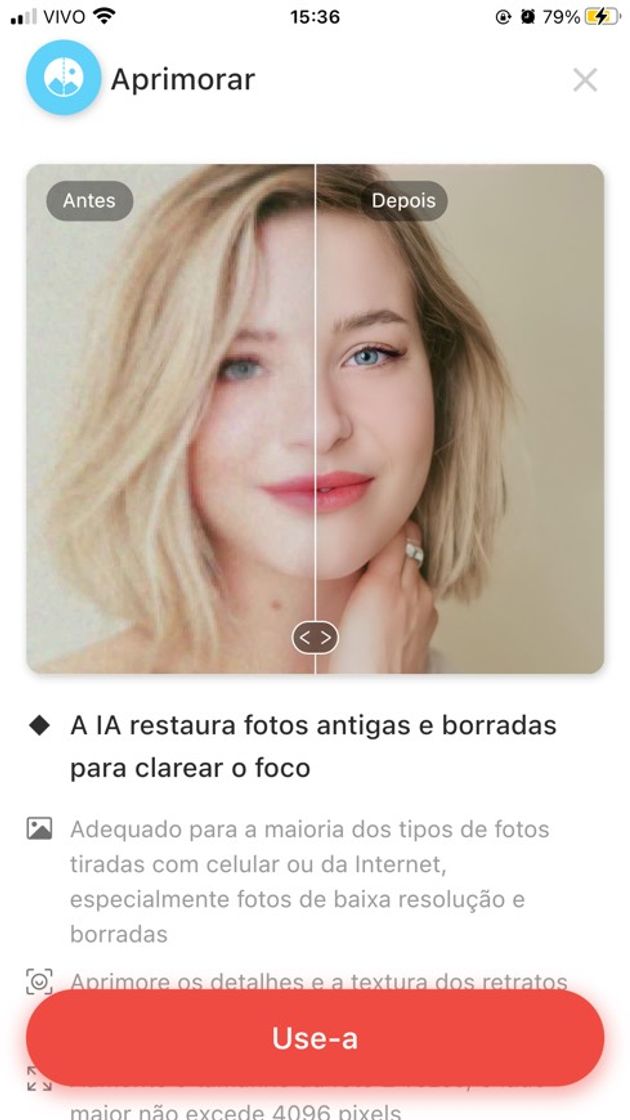 Moda ‎Remini - Realçador de foto IA na App Store