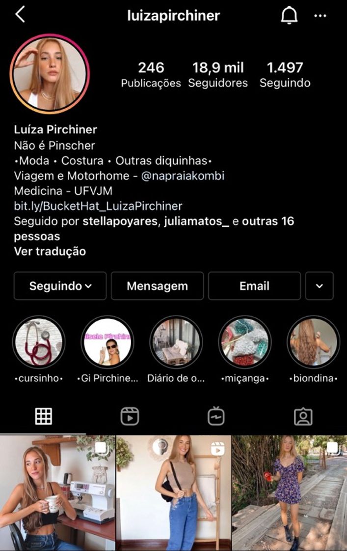 Moda @luizapirchiner